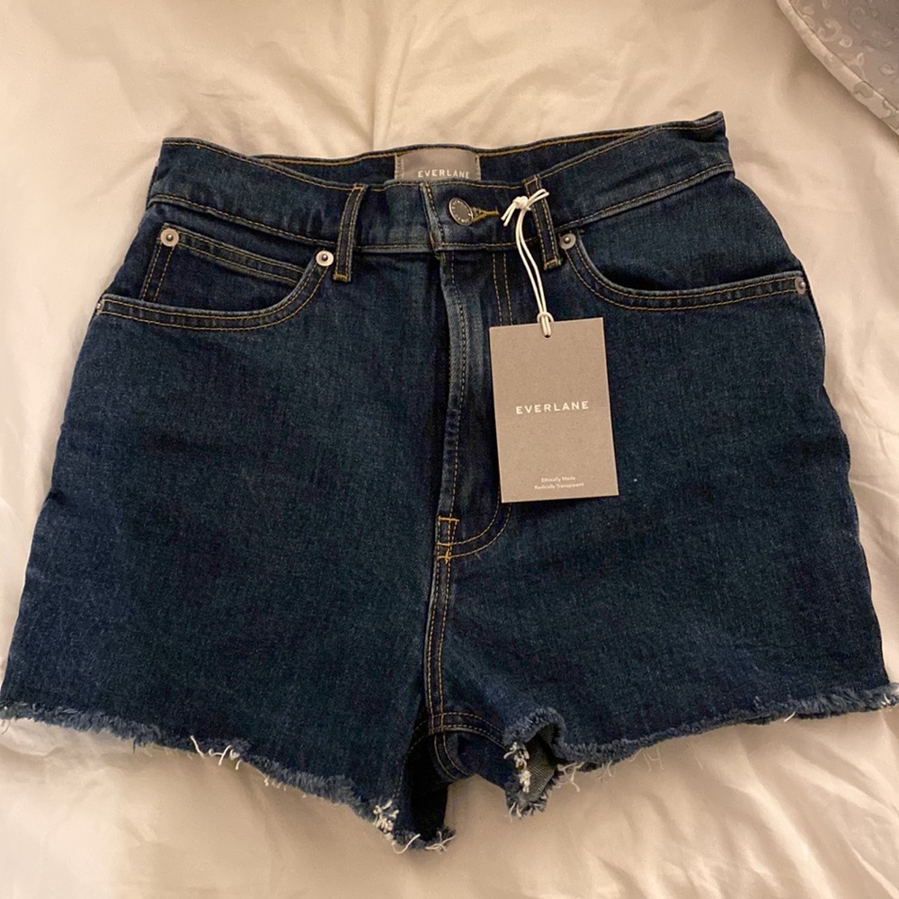 NWT Everlane Way High Jean Short
